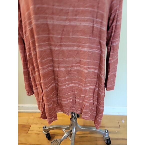 Women's Green Envelope Super Soft Pink Lightweight Sweater Size 3X - Picture 3 of 8